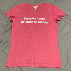 Abercrombie pink short sleeve tee. Size small